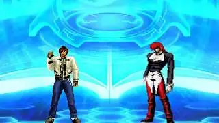 [M.U.G.E.N] Kyo-666 (Update) vs Element Iori (BLUE DEMON)