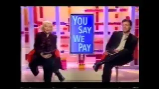 Sparkys Win - Richard & Judy - You Say We Pay