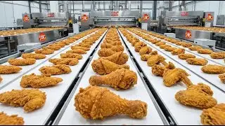 How Albaik Makes The World's Best Crispy Fried Chicken | Inside The Mega Factory