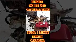 Cara Menyetel Governor GX 160/200 yang benar. #gx160 #hondagx200 #alkon #traktorquickcapungmetal .