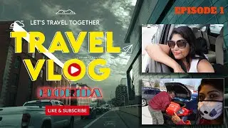 USA Long Drive of Indian Couple | Vacation to Florida | Travel Series | Episode 1 [Cinematic 4K]