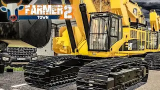 LS19 FarmerTown 2 #39: Die Bagger kommen: Der UMZUG nach Südhemmern | LANDWIRTSCHAFTS SIMULATOR 19
