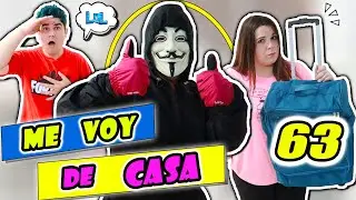 ADIÓS ME VOY DE CASA !! TE ABANDONO 😱 SOLO EN CASA CON EL HACKER Un hombre misterioso entra en casa