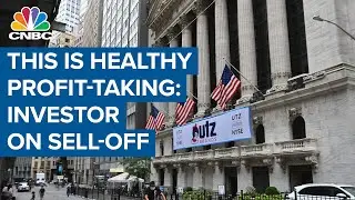 'This is healthy profit-taking': Investor on market sell-off