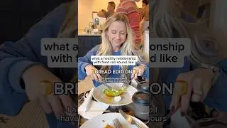 What a healthy relationship with food can sound like❤️