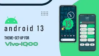 Android 13 Setup For Vivo-iQ00 All Devices | Vivo Theme | #vivotheme  #themeforyou  #android