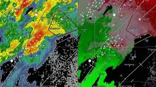 Jonesboro Arkansas Tornado on radar