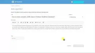 How to store complex JSON data in Firebase Realtime Database? Ask here!