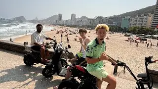 LE BRÉSIL C'EST GTA ! 😱🇧🇷 (course-poursuite, Shawn Mendes à la plage, teinture, Maracanã...)