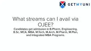 Complete guide to OJEE 2022