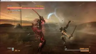 Wooden Sword vs Jetstream Sam (Revengeance difficulty) - Metal Gear Rising: Revengeance