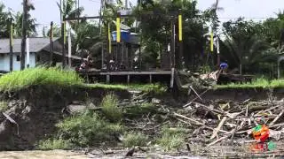 Lado B   Moradores do Distrito do Bailique sofrem com fen&ocirc;meno ''Terras Ca&iacute;das''