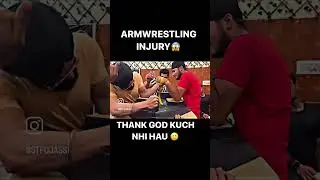 Armwrestling Injury😱😱..#armwrestling #viral #gym #shorts #trending #youtube #shortvideo #speed #js