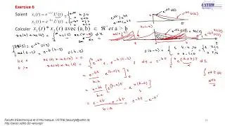Exercices - Produit de convolution pour les SLIT continus