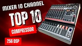 Firstclass TOP 10 Professional Mixer Audio 10 Channel Kualitas Mewah ada Compressor dan 256 DSP