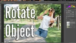 The NEW Rotate Object in PHOTOSHOP!