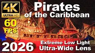 Pirates of the Caribbean [4K/60fps] - Disneyland Park (Anaheim, California)