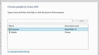 How to Create Folder Share With LAN and Wi Fi in windows 8