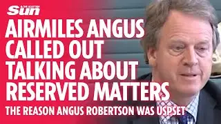 Alister Jack calls out Angus 'Airmiles' Robertson over talking about reserved matters abroad