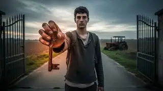 Quando uscì dall’orfanotrofio, non aveva né casa né soldi solo una chiave arrugginita di un trattore