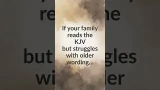 For Families Who Read the KJV Together #christianparents #familybiblestudy #faithathome