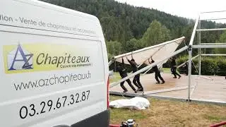 Vente et location de chapiteaux, tentes, barnums en Lorraine : AZ CHAPITEAUX