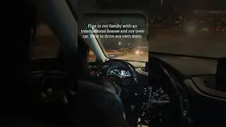 POV: You just became the first woman in your family to drive internationally 💪🏻 #fyp #shorts