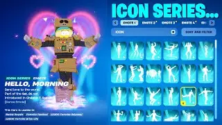 ALL FORTNITE ICON SERIES DANCES & EMOTES
