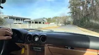 Видео тест-драйва Mercedes Benz 560 SL 1986 года!