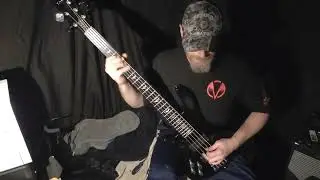 Nile-UnasSOTG single take playthrough #metal #heavymetalsongs #basscover #bassguitar  #metalfans 