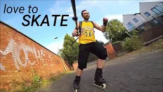 I love inline skating - skateflow - rollerblading/patins/rolki