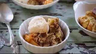Peach Cobbler Dump Cake | Cake Recipes | Allrecipes.com