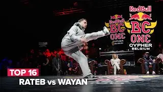 Rateb vs Wayan [BBOY TOP 16] / Red Bull BC One Belgium Cypher 2024