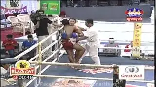 Khmer Boxing, Morn PrumManh VS Thai, SEATV Boxing, 12 September  2015