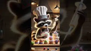 Whimsical Baking Magic: Rico&rsquo;s Enchanted Pastry Creations 🎂  #viralvideo#fyp #animals #anime #usa