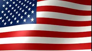 USA Flag Loop video