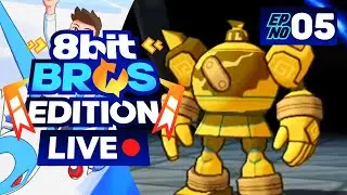 NOT READY FOR THE THIRD GYM! - Pokemon 8 Bit Bros Edition LIVE Nuzlocke (3DS ORAS Rom Hack) EP5