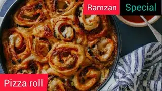 New Pizza rolls। Ramzan special Pizza roll recipe।पतीले में बने पिज़्ज़ा रोल इस रमजान सब को खुश करें