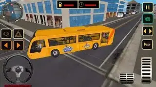 City High School Bus 2018 Driving Simulator - Kids Bus Transporting Android GamePlay FHD