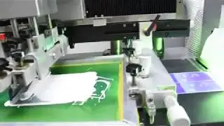 Squeeze Tube silk screen printing Machine