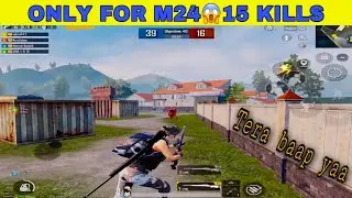#PUBGMOBILE#TIKTOKVIDEO#M24SONG ONLY FOR M24 PALYING WHITE SONG🔥🇮🇳🔥🔥