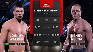 Векна против Джонни Уокера &mdash; EA Sports UFC 5 &mdash; Эпический бой