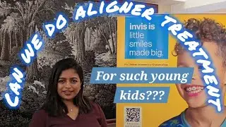 INVISALIGN FIRST ALIGNERS FOR KIDS! CAN YOU DO ALIGNERS FOR KIDS?? #aligners #smiledesigndental