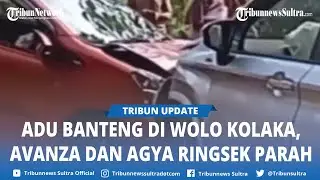 2 Mobil Ringsek Parah, Tabrakan di Desa Ponre Waru Kolaka Sulawesi Tenggara
