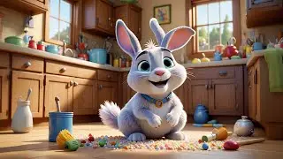 Bella Bunny Bakes a Cake | Baking Song for Kids | Nursery Rhymes and Preschool Learning