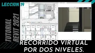 Aprendiendo Revit. Recorrido virtual por dos niveles.