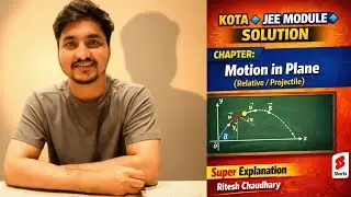 JEE MODULE SOLUTION 🔹 KOTA COACHING 🔹MOTION IN PLANE 🔹PROJECTILE MOTION 🔹CLASS11 #iitjee #neet #Q-6