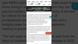 NEXT-2023 LATEST UPDATE  (18 JUNE ) fmge/mci/neetpg /next2023 New next medical