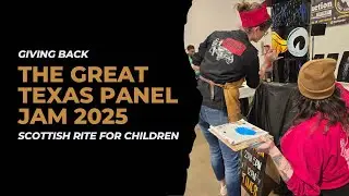The Great Texas Panel Jam | Live Pinstriping & Custom Art for Charity