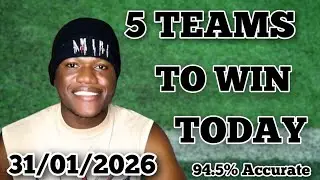 5 FOOTBALL TEAMS TO CARRY STRAIGHT WIN TODAY 💰🔥